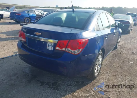 2013 Chevrolet Cruze Ls Auto из США, поврежденный, VIN 1G1PA5SH6D7120130